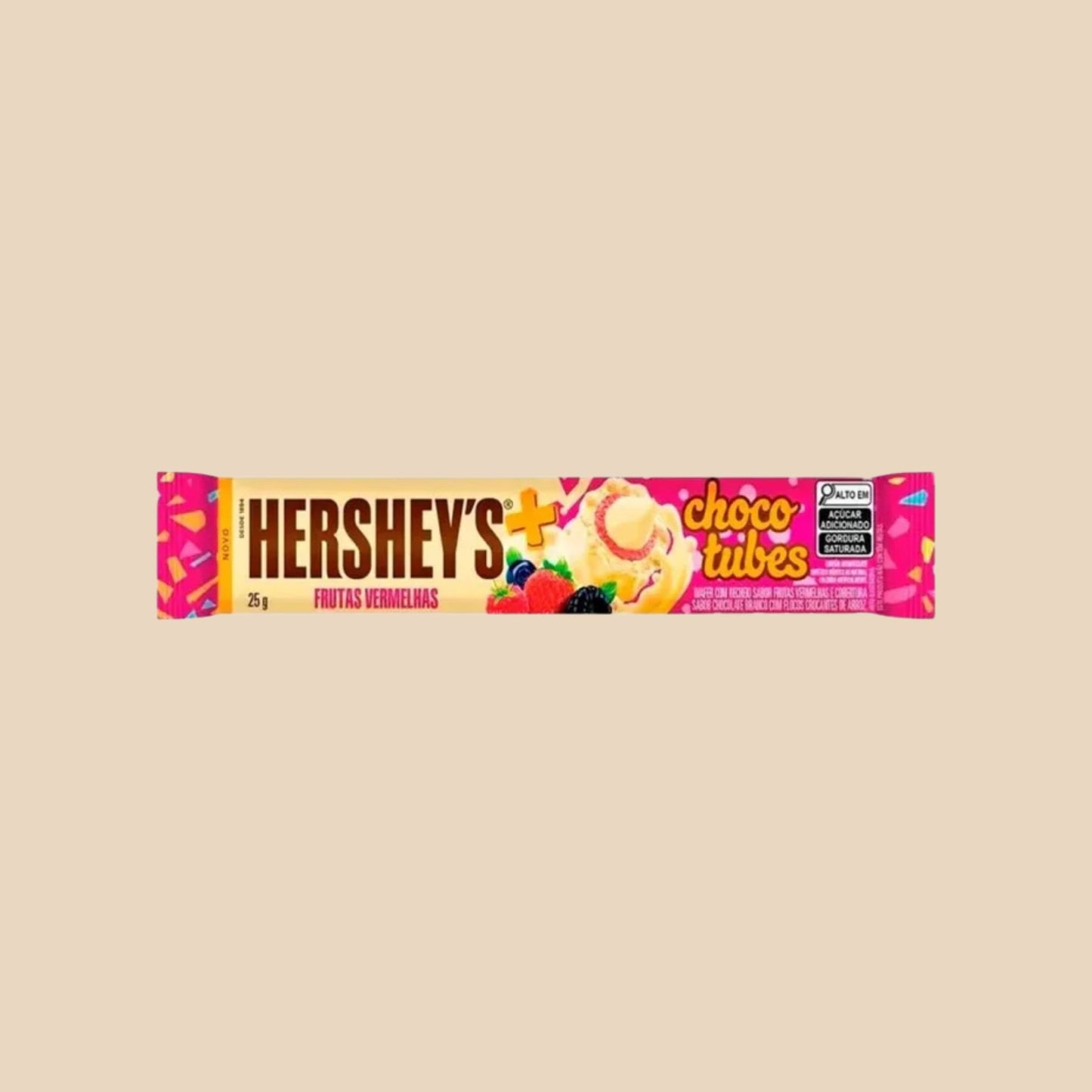 Hershey’s Choco Tubes Sabor Frutas