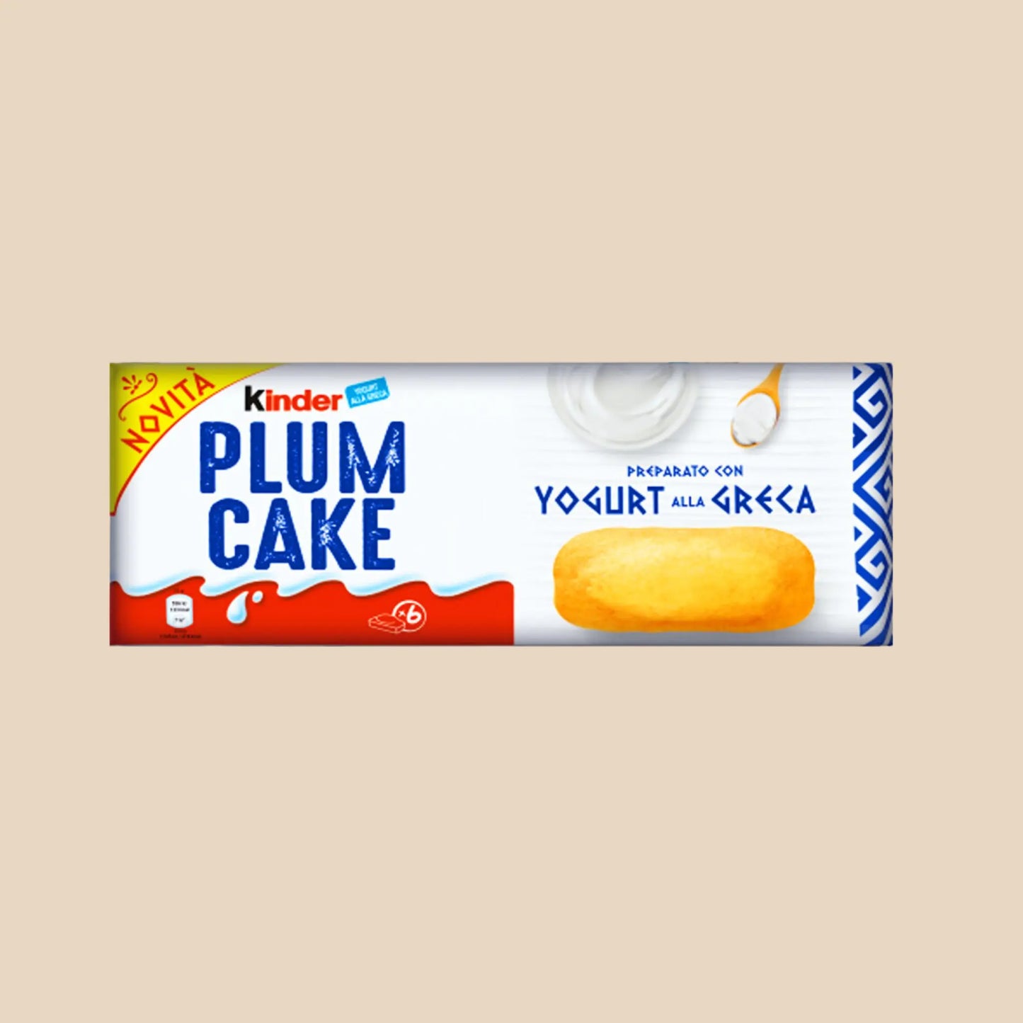 Paquet de kinder plum cake