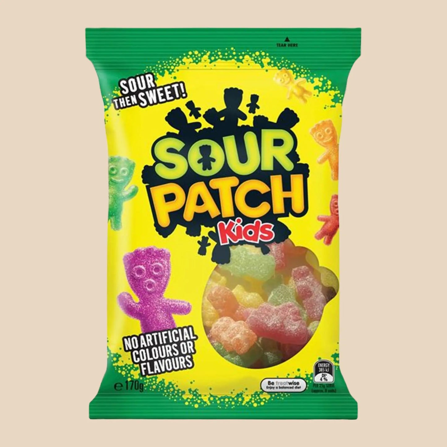 Paquet de bonbon sour patch kids