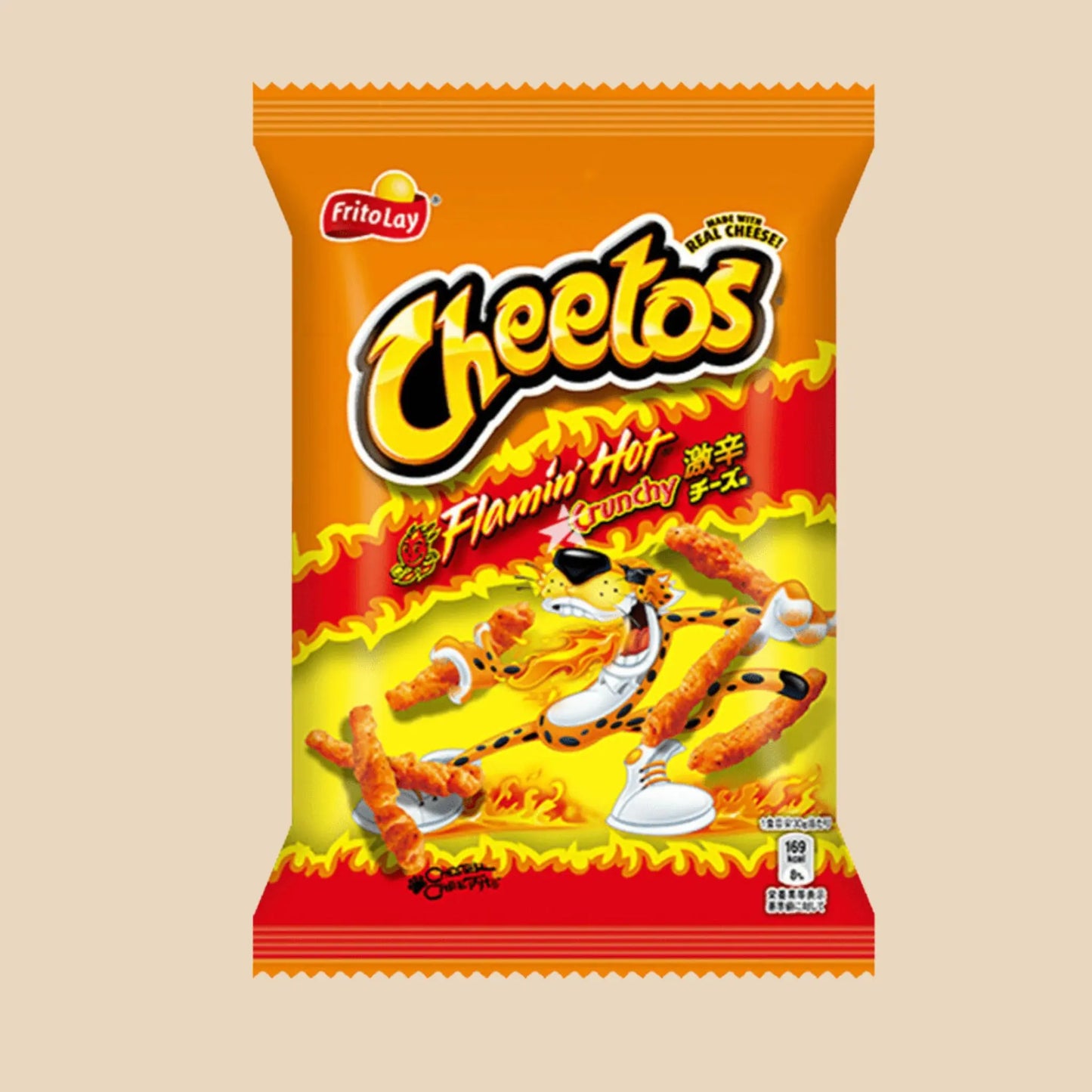 Paquet de chips Cheetos Flamin'hot