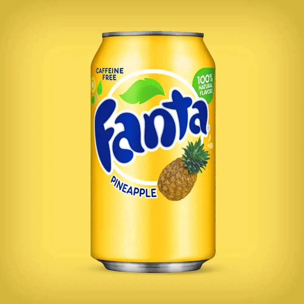 Canette Fanta ananas americain