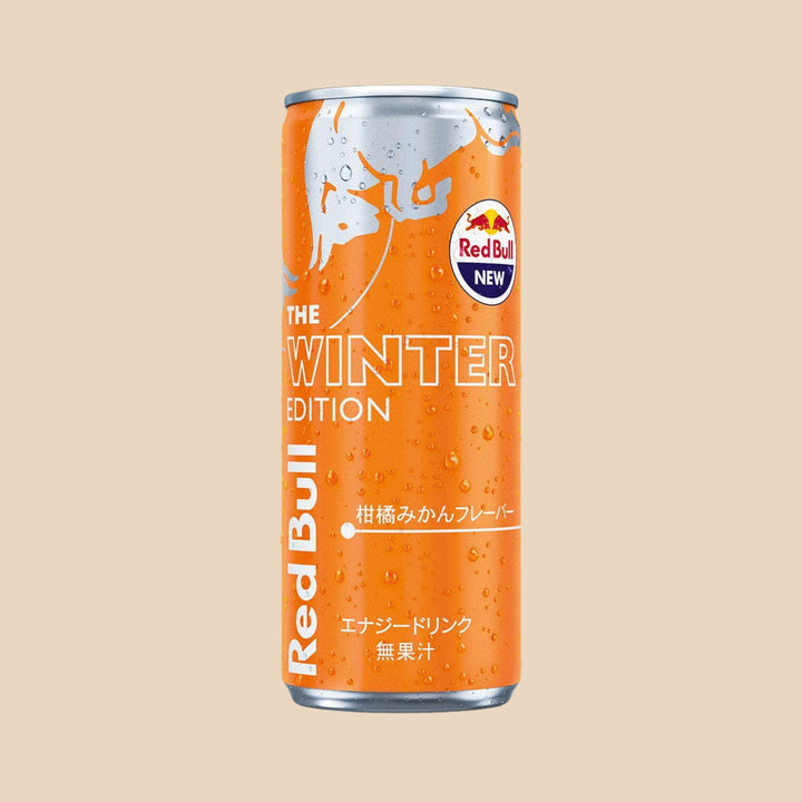 Red Bull Mandarine Winter Edition Japan canette 250ml Red Bull