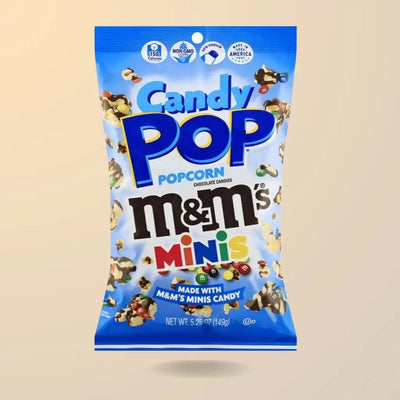 Paquet de Candy Pop Pop corn M&m's Minis