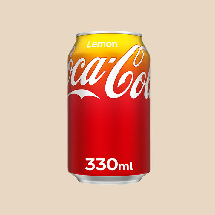 Coca-Cola Lemon canette citron 33cl importée des États-Unis