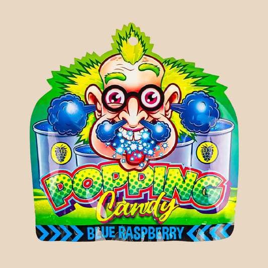 Bonbon dr sour popping candy blue raspberry
