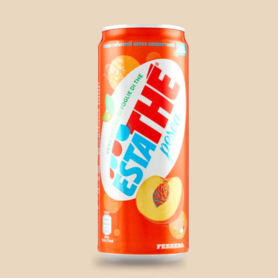 Canette thé glacé italien Estathe pesca