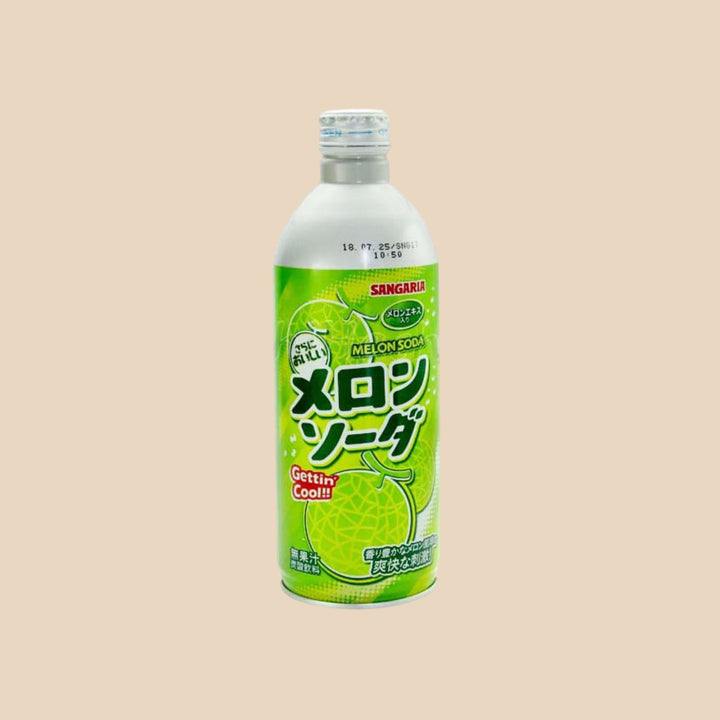 Sangaria Melon Soda canette importée du Japon marque Ramune