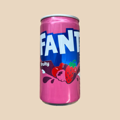 canette fanta framboise