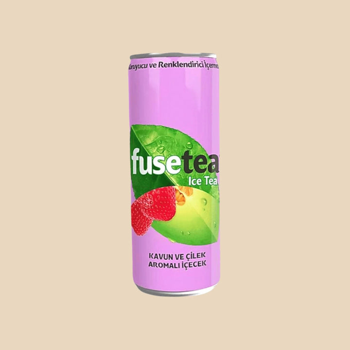 Fuse Tea Fraise Melon bouteille thé glacé Fuze Tea import Turquie