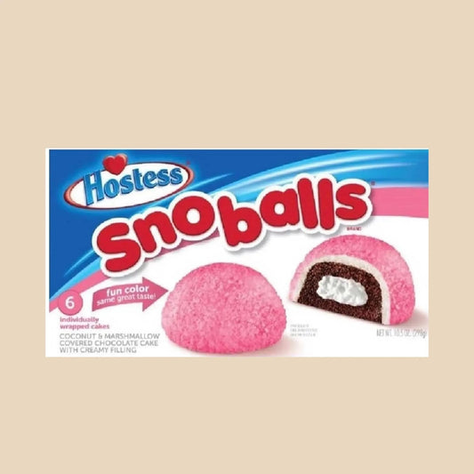 Hostess Snoballs Coconut & Marshmallow Rose