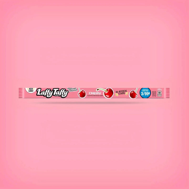 Laffy Taffy Cherry bonbon cerise souple format individuel Laffy Taffy