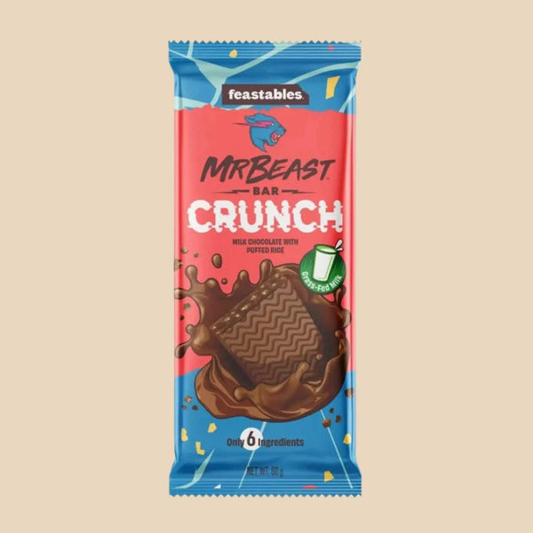 Mr Beast Feastables Chocolate Bar Crunch
