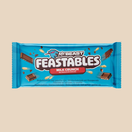 chocolat Mr Beast Feastables Milk Crunch