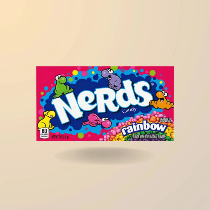 Nerds Candy Rainbow Box coffret 5 saveurs Wonka importé USA