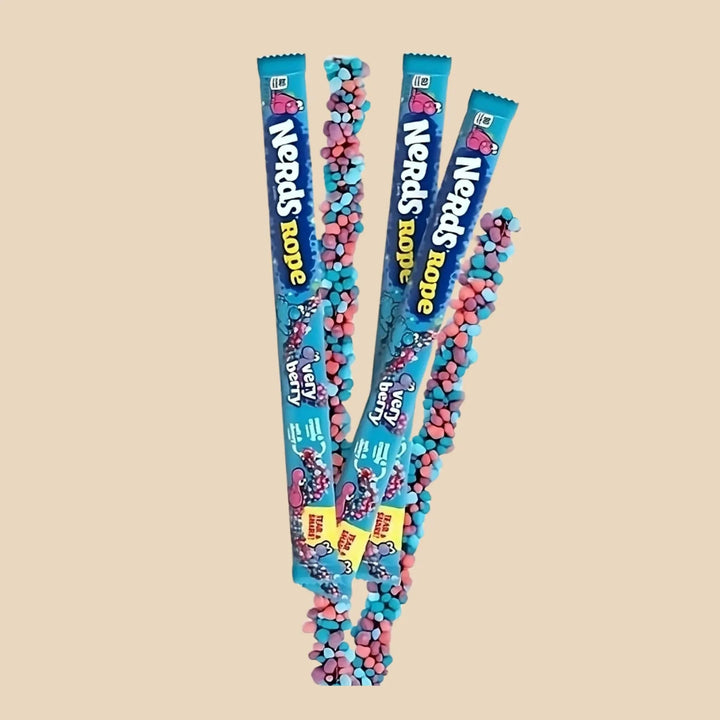 Nerds Rope Very Berry corde bonbon fruits rouges Nerds 26g