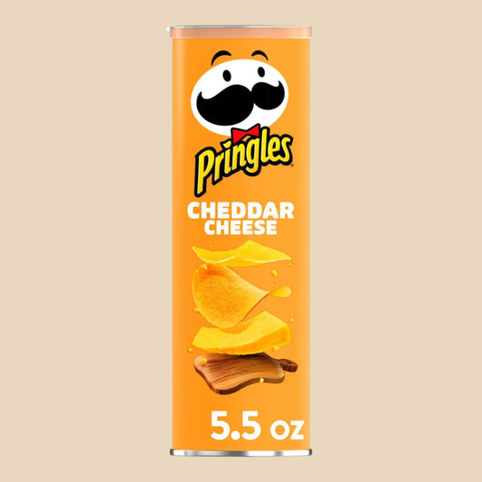 Pringles Chips Cheddar Cheese