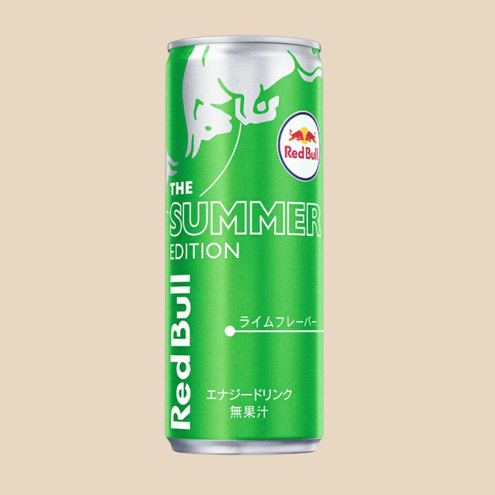 Red Bull Lime Japan Summer Edition canette 250ml citron vert