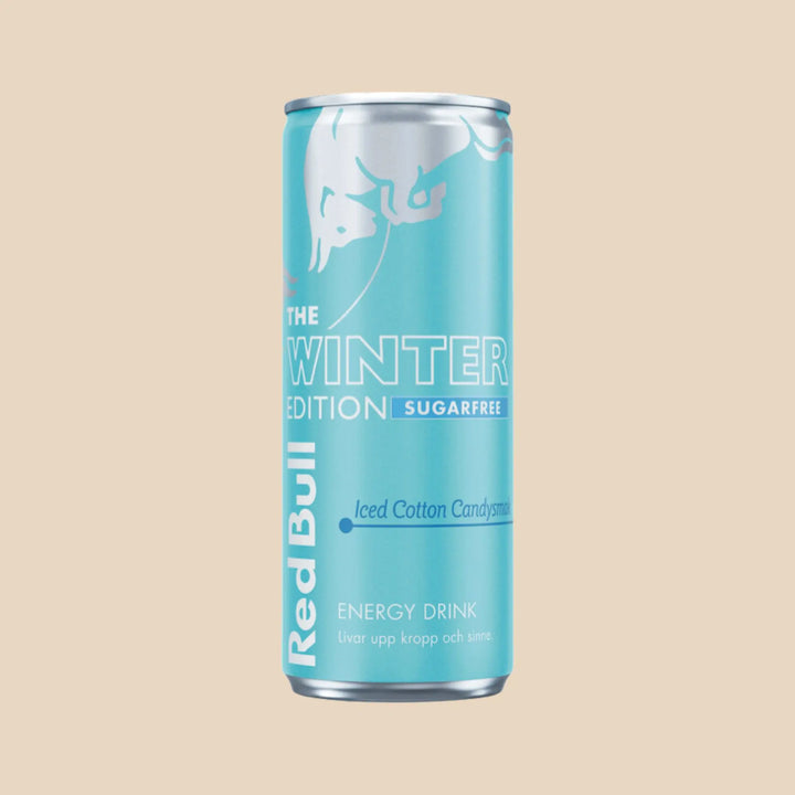 Red Bull Iced Cotton Candy canette 250 ml saveur barbe à papa glacée
