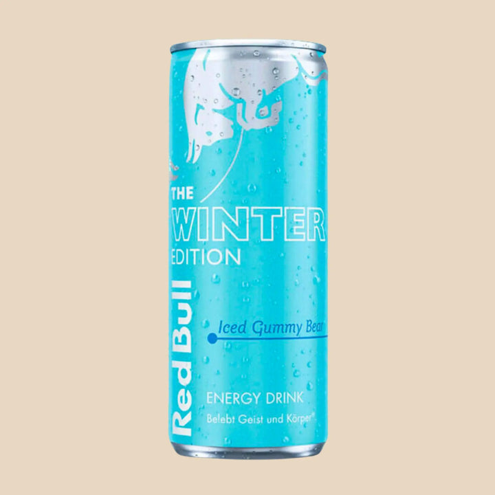 Red Bull Winter Edition Iced Gummy Bear canette 250ml Red Bull