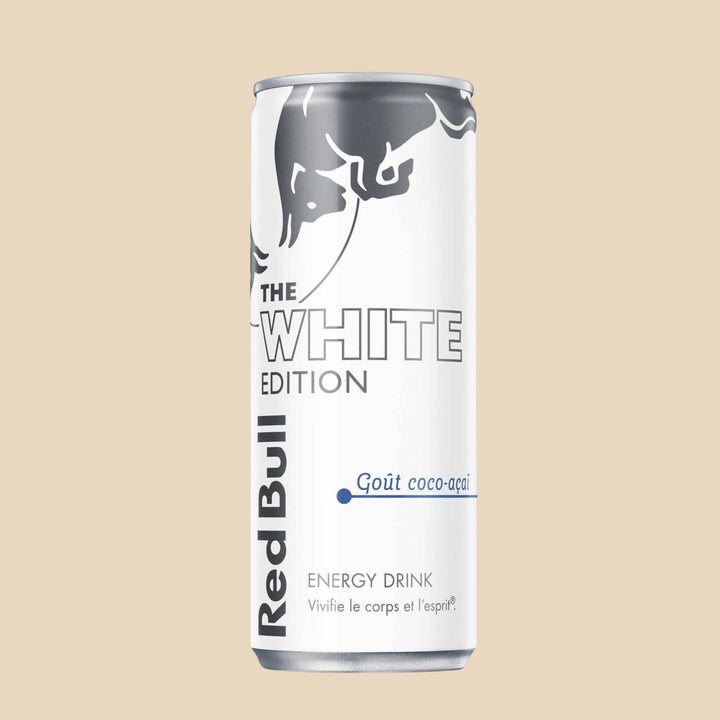 Red Bull Coco Açaï canette 250ml édition noix de coco et baie d'açaï