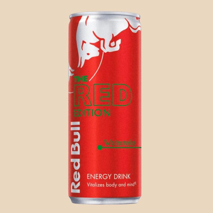 Red Bull Pastèque canette 250ml édition saveur pastèque