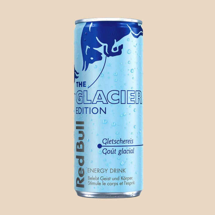 Red Bull Framboise Givrée Glacier Edition canette 250ml Red Bull