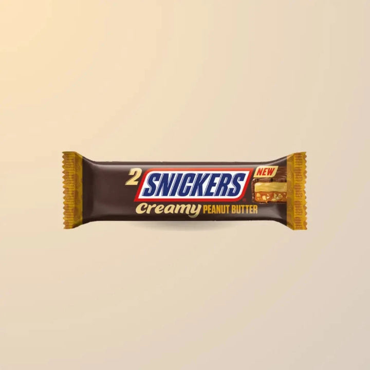 Snickers Creamy Peanut Butter barre chocolat beurre de cacahuète