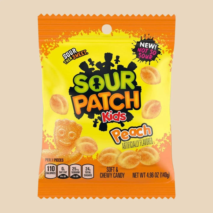 Sour Patch Kids Peach sachet bonbons acidulés pêche Sour Patch Kids