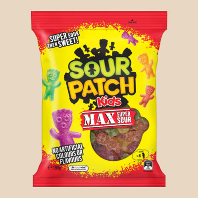 Paquet de bonbon Sour patch Kids Max Super Sour