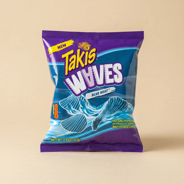 Takis Blue Heat Waves