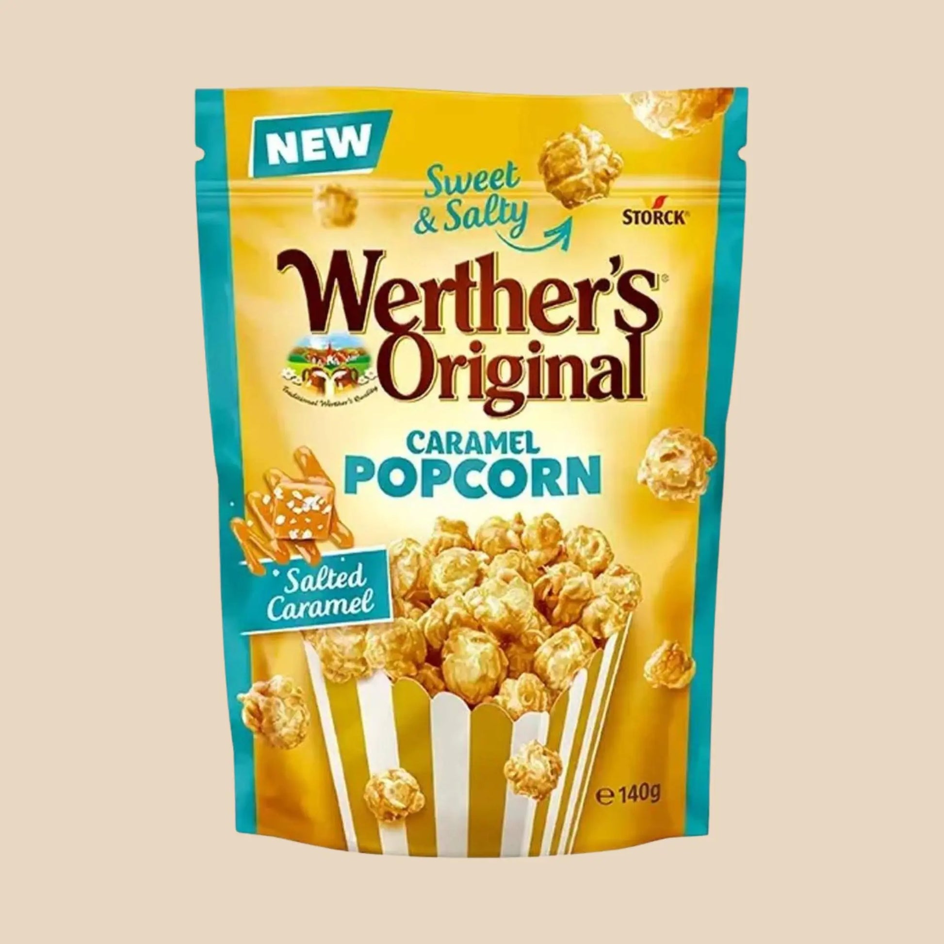 Paquet de Werther's Original Popcorn Salted Caramel