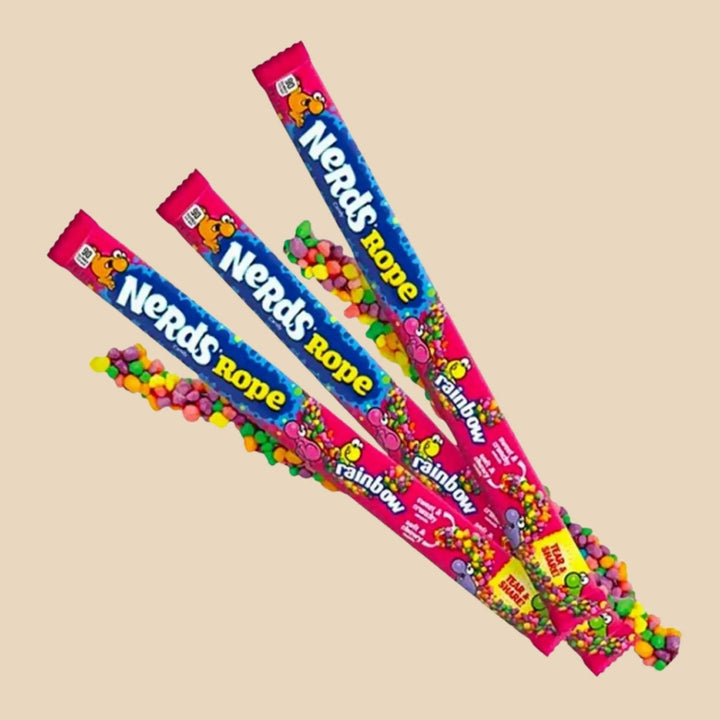 Nerds Rope Rainbow bonbon corde multifruits Nerds format individuel