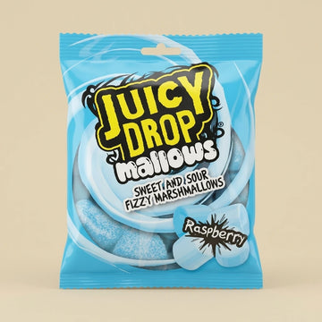 Bazooka Juicy Drop Mallows Raspberry — Chamallow + Gel Acide