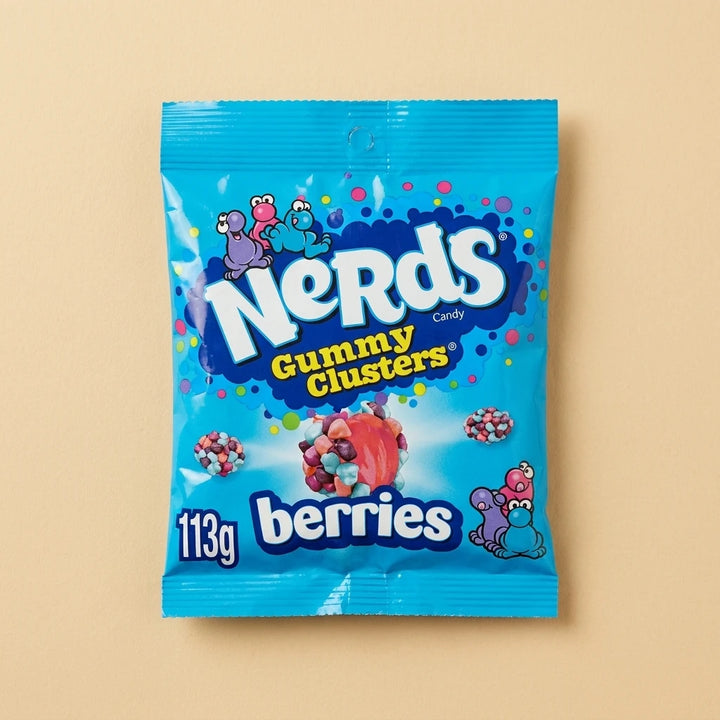 Sachet 113g Nerds Gummy Clusters Berries — bonbon gélifié importé USA — Lollipop Korner