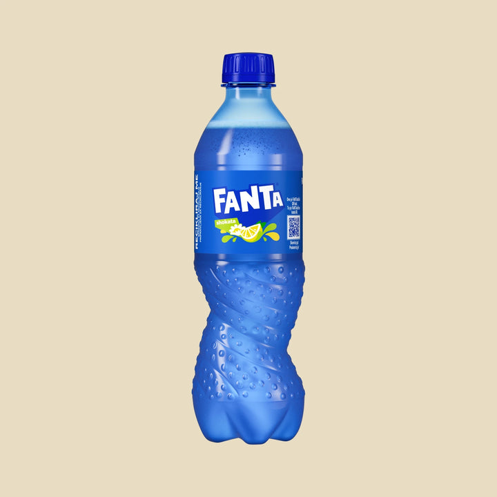 Bouteille Fanta Shokata 500 ml, citron et fleur de sureau, étiquette croate