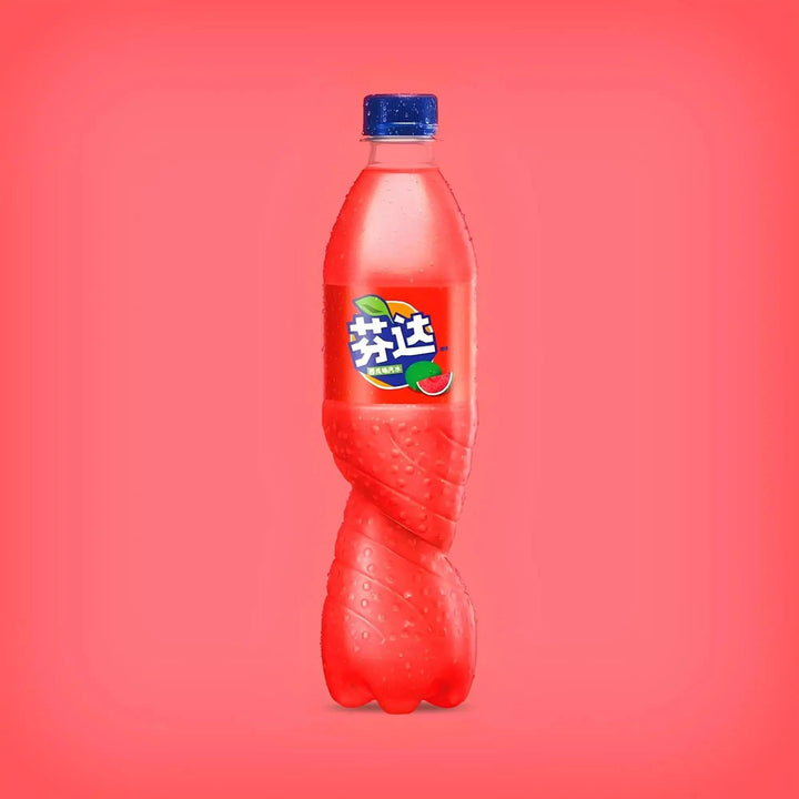 Fanta Pastèque canette importée de Chine marque Fanta