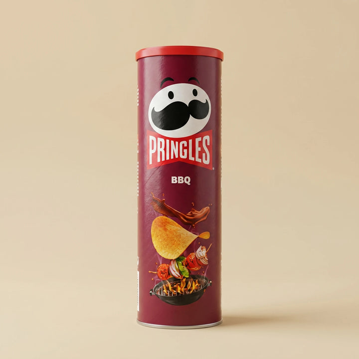 Tube 158g Pringles BBQ — chips importées USA — Lollipop Korner