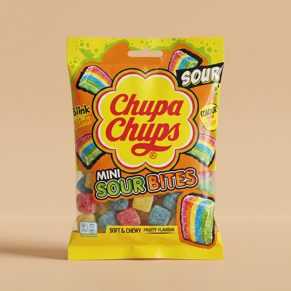 Chupa Chups Mini Sour Bites 120g