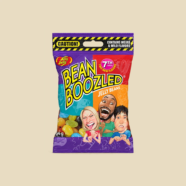 Jelly Belly Bean Boozled 7e édition, sachet de 54 g, 10 couleurs et 20 goûts