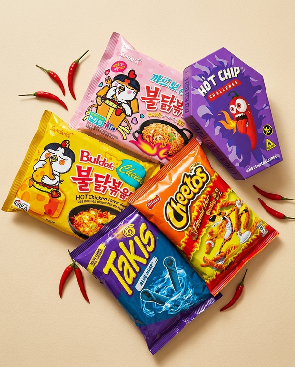 Snacks épicés