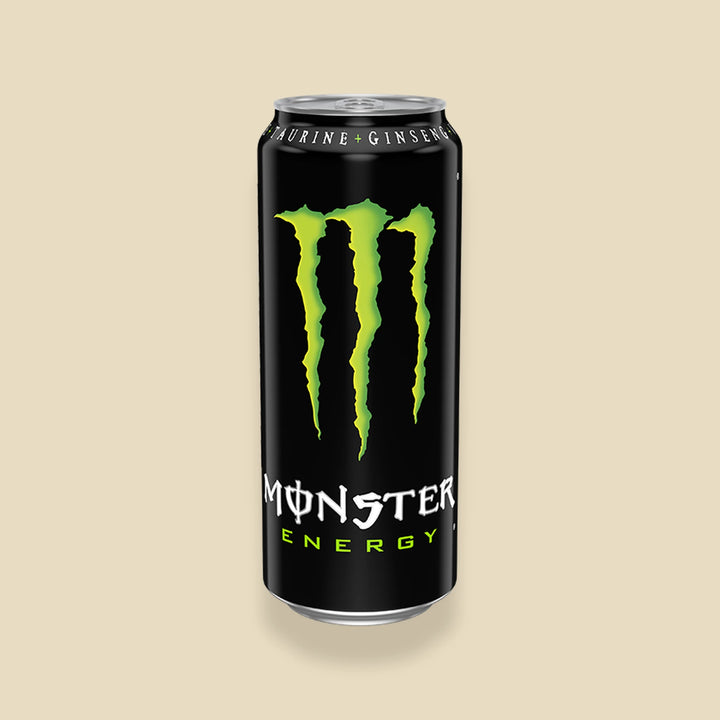 Canette 500 ml Monster Energy Original Green — energy drink la verte d'origine — Lollipop Korner