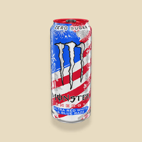 Monster Energy Ultra Red, White & Blue Razz 473 ml