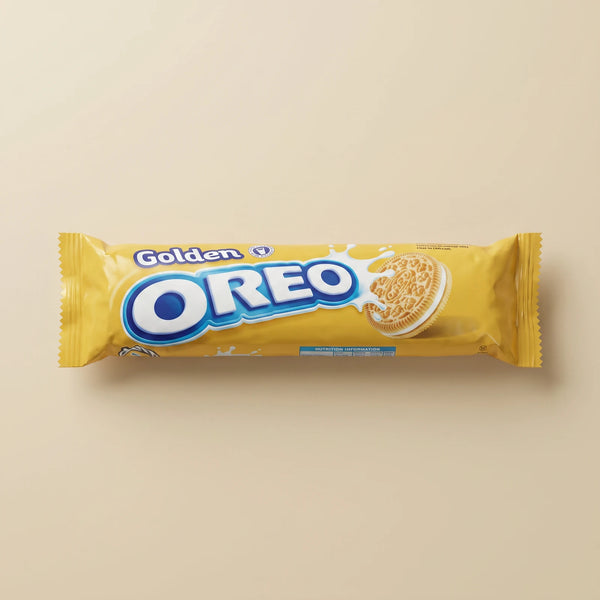 Oreo Golden 154g — Wafer Doré + Crème Vanille (Édition UK/EU)