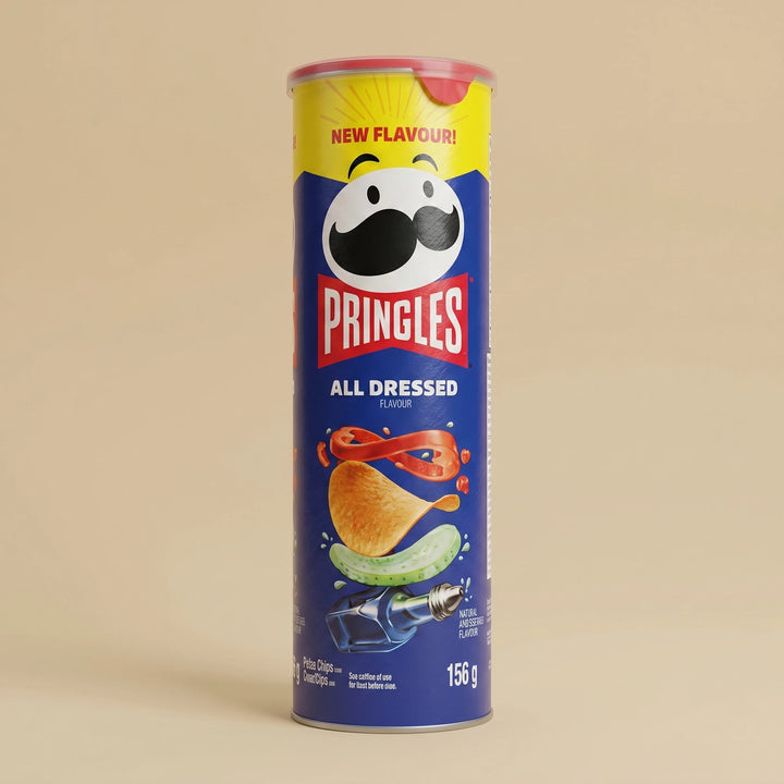Tube 156g Pringles All Dressed — chips importées USA — Lollipop Korner