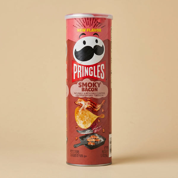Pringles Smoky Bacon 158g