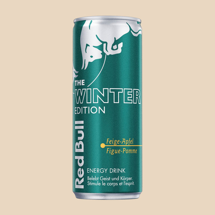 Red Bull Figue Pomme canette 250ml édition européenne Red Bull