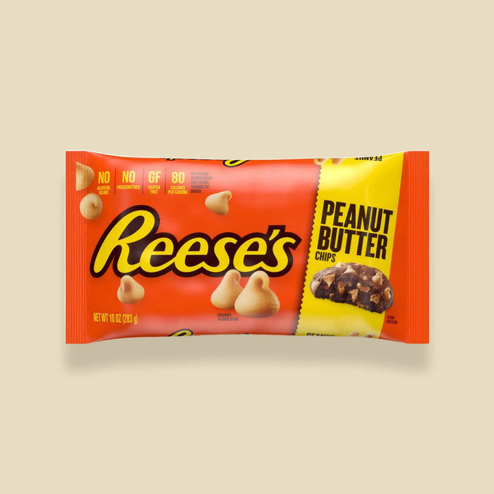 Sachet 283 g Reese's Chips Peanut Butter — pépites à pâtisser au beurre de cacahuète, importé USA — Lollipop Korner