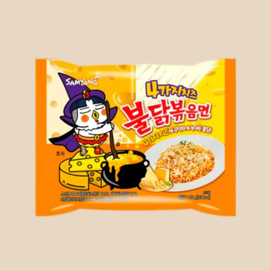 sachet de nouille samyang quattro cheese