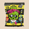 Sour Madness Skull Shaped Lollipops 90 g (10 sucettes)