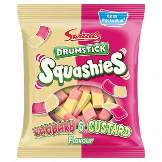 Squashies Rhubarb & Custard 140g